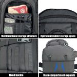 WolfWarriorX Men Backpacks Large Capacity Military Tactical Hiking Expandable 39L-60L Backpack - Image 8